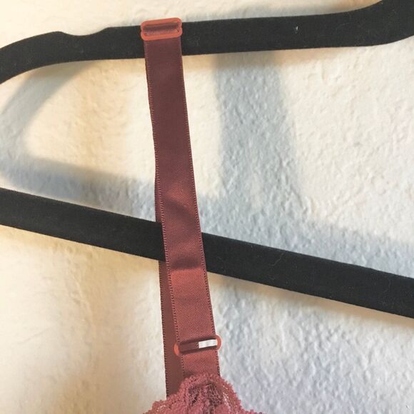 NWT burnt orange satin cami adjustable straps fairy cottagecore witchy y2k S - Picture 5 of 5